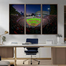 Houston Astros Baseball Print Canvas - Houston Minute Maid