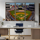 Yankee Stadium New York Wall Art Print | 3-Panel Canvas