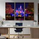 Disney Castle Wall Art – Framed Magic Kingdom Canvas by MyGreatCanvas | Canvas Wall Art Prints | Photo Prints & Wall Decor