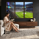 Tottenham Hotspur Stadium Canvas Print, Match Day Triple