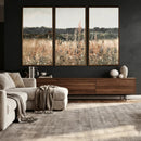 Rustic Field Landscape Wall Art Print, Giclee Canvas Wall