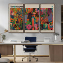 Framed Yayoi Kusama 1986 Wall Art Print – Japanese Wall Art