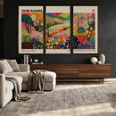 Framed Yayoi Kusama 1986 Wall Art Print – Japanese Wall Art