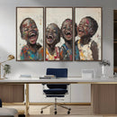 Shai Yossef Print - Joyful Childhood Canvas Wall Art -