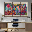 Yayoi Kusama Wall Art Canvas Print, Abstract Art, Large
