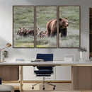 Wildlife Photography of 399 Grizzly Bear Cubs | Queen of the by MyGreatCanvas | Canvas Wall Art Prints | Photo Prints & Wall Decor