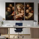 Religious Canvas Wall Art Print - Madonna and Child with by MyGreatCanvas | Canvas Wall Art Prints | Photo Prints & Wall Decor
