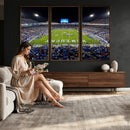 Kroger Field Canvas Wall Art - Kentucky Stadium Wall Art