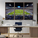Kroger Field Canvas Wall Art - Kentucky Stadium Wall Art