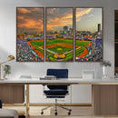 Chicago Wrigley Field Wall Art Canvas Print – Iconic
