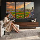 Chicago Wrigley Field Wall Art Canvas Print – Iconic