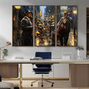 Jazz Canvas Wall Art Print – Abstract African American Music