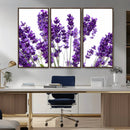 Lavender Flower Wall Art Canvas Print by MyGreatCanvas | Canvas Wall Art Prints | Photo Prints & Wall Decor