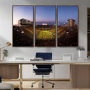Iowa Hawkeyes Kinnick Stadium Wall Art Canvas Print, Framed