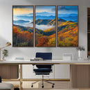 Autumn Mountains Wall Art, Vibrant Fall Foliage Landscape by MyGreatCanvas | Canvas Wall Art Prints | Photo Prints & Wall Decor