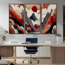Abstract Mountain Wall Art Canvas Print – Vibrant Stylized by MyGreatCanvas | Canvas Wall Art Prints | Photo Prints & Wall Decor