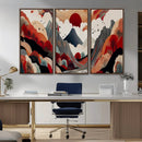 Abstract Mountain Wall Art – Framed Vibrant Landscape Canvas by MyGreatCanvas | Canvas Wall Art Prints | Photo Prints & Wall Decor