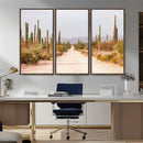 Desert Cactus Wall Art – Framed Southwestern Canvas Artwork, by MyGreatCanvas | Canvas Wall Art Prints | Photo Prints & Wall Decor