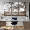 Cypress Tunnel Wall Art – Framed Misty Road Canvas Artwork, by MyGreatCanvas | Canvas Wall Art Prints | Photo Prints & Wall Decor