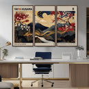 Modern Japanese Wall Art Canvas Print – Framed Abstract by MyGreatCanvas | Canvas Wall Art Prints | Photo Prints & Wall Decor