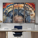 Tree Rings Wall Art Canvas Print – Framed Wood Art Picture by MyGreatCanvas | Canvas Wall Art Prints | Photo Prints & Wall Decor
