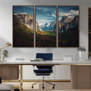 Yosemite National Park Wall Art Canvas Print – Framed