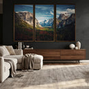 Yosemite National Park Canvas Wall Art – Framed Mountain by MyGreatCanvas | Canvas Wall Art Prints | Photo Prints & Wall Decor