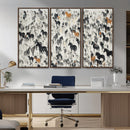 Wild Horse Stampede Wall Art Canvas Print – Monochrome by MyGreatCanvas | Canvas Wall Art Prints | Photo Prints & Wall Decor