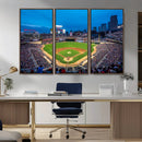 Target Field Stadium Wall Art Canvas Print – Minnesota Twins by MyGreatCanvas | Canvas Wall Art Prints | Photo Prints & Wall Decor
