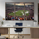 Chicago Bears Soldiers Field Wall Art Canvas Print – Framed by MyGreatCanvas | Canvas Wall Art Prints | Photo Prints & Wall Decor