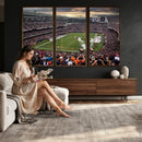 Chicago Bears Soldiers Field Wall Art Canvas Print – Framed