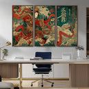 Tsukioka Yoshitoshi Samurai Wall Art – Japanese Katana by MyGreatCanvas | Canvas Wall Art Prints | Photo Prints & Wall Decor