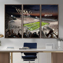 Epic Night Football Stadium Wall Art Canvas Print, Fireworks by MyGreatCanvas | Canvas Wall Art Prints | Photo Prints & Wall Decor