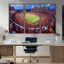 Dooley Stadium Wall Art, Sports Arena Canvas Print, Dooley by MyGreatCanvas | Canvas Wall Art Prints | Photo Prints & Wall Decor