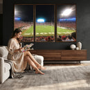 Dooley Stadium Wall Art, Sports Arena Panoramic Canvas