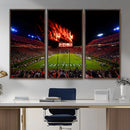Jordan-Hare Football Stadium Wall Art Canvas Print, Football by MyGreatCanvas | Canvas Wall Art Prints | Photo Prints & Wall Decor
