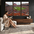 Jordan-Hare Stadium Wall Art Canvas Print, College Sports