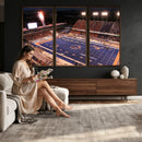 Boise State Broncos Albertsons Stadium Wall Art Canvas Print
