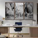 Wild Elephant Wall Art Canvas Print by MyGreatCanvas | Canvas Wall Art Prints | Photo Prints & Wall Decor