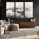 Foggy Forest Wall Art Canvas Print, Misty Pine Tree by MyGreatCanvas | Canvas Wall Art Prints | Photo Prints & Wall Decor