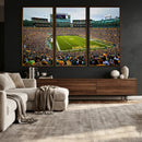 Green Bay Packers Stadium Wall Art Canvas Print, Lambeau by MyGreatCanvas | Canvas Wall Art Prints | Photo Prints & Wall Decor