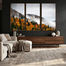 Autumn Forest Wall Art Canvas Print, Foggy Mountain by MyGreatCanvas | Canvas Wall Art Prints | Photo Prints & Wall Decor