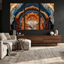 Abstract Wood Grain Canvas Print, Tree Ring Pattern Wall by MyGreatCanvas | Canvas Wall Art Prints | Photo Prints & Wall Decor