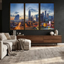 Atlanta Skyline Wall Art Canvas Print, Atlanta Downtown by MyGreatCanvas | Canvas Wall Art Prints | Photo Prints & Wall Decor