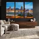 Baltimore Skyline Wall Art Canvas Print, Baltimore Downtown by MyGreatCanvas | Canvas Wall Art Prints | Photo Prints & Wall Decor