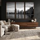 Chicago Wall Art Canvas Print, Chicago City Downtown Night by MyGreatCanvas | Canvas Wall Art Prints | Photo Prints & Wall Decor