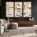 Farmhouse Longhorn Wall Art Canvas Print - Abstract Farm by MyGreatCanvas | Canvas Wall Art Prints | Photo Prints & Wall Decor