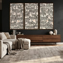 Abstract Zebra Wall Art Canvas Print for Farmhouse Decor by MyGreatCanvas | Canvas Wall Art Prints | Photo Prints & Wall Decor