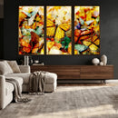 Butterfly Wall Art Canvas Print – Colorful Abstract Nature by MyGreatCanvas | Canvas Wall Art Prints | Photo Prints & Wall Decor