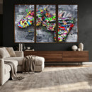 Graffiti Gaming Canvas Wall Art For Bedroom - Gaming Wall by MyGreatCanvas | Canvas Wall Art Prints | Photo Prints & Wall Decor